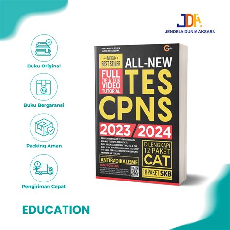 Jual Buku All New Tes CPNS 2023 2024 Tim Garuda Eduka CMedia