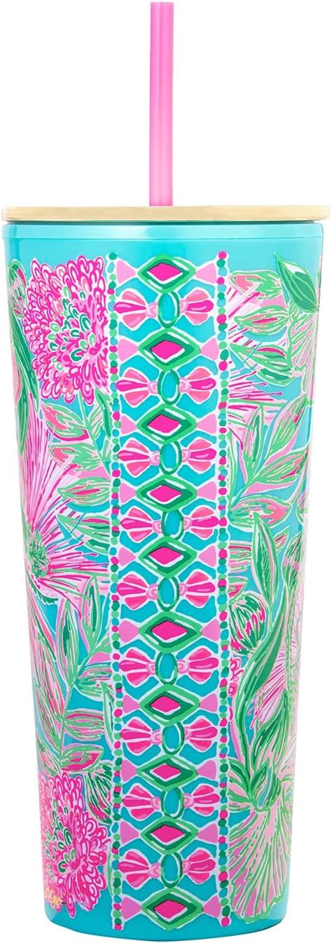 Amazon Lilly Pulitzer Insulated Tumbler With Lid And Straw Oz