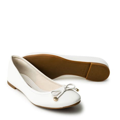 Sapatilha Nude Baunilha Conforto Tope Branco