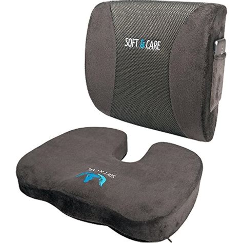 Softcare Seat Cushion Coccyx Orthopedic Memory Foam Lumbar Support Pillow T Ebay