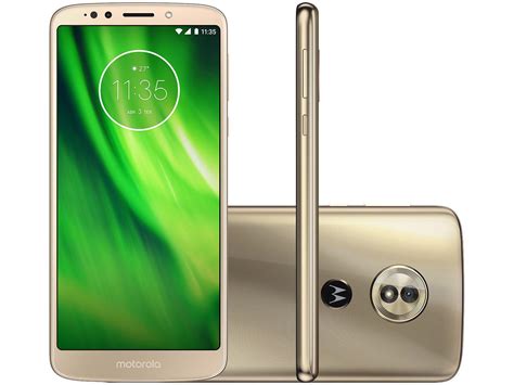 Smartphone Motorola Moto G6 Play 32gb Ouro Dual Chip 4g Câm 13mp