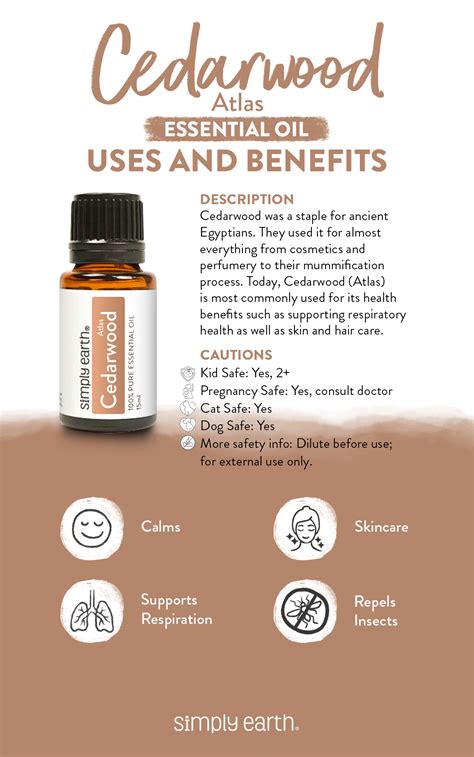 Cedarwood Atlas Essential Oil Uses And Benefits Simply Earth Blog