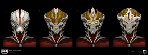 DOOM Eternal Maykr Samur By Emerson Tung Concept Art Concept Art