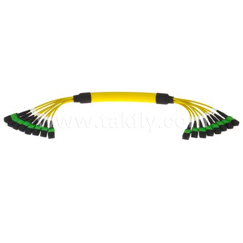 Cores Sm Mm Mpo To Lc Mpo Fiber Optic Mpo Patch Cord Jumper China