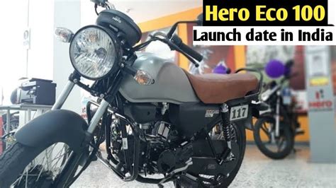 Hero 100 Cc New Upcomingbike In India 2023 Hero Eco 100 Launch Date