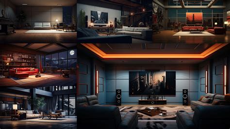 Artstation 205 Arts Contemporary Home Theater Environment