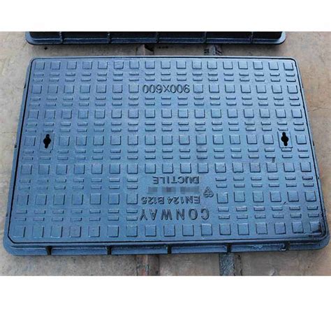 Oem Odm Ductile Iron Sand Casting Bitumen Square Rectangular Manhole