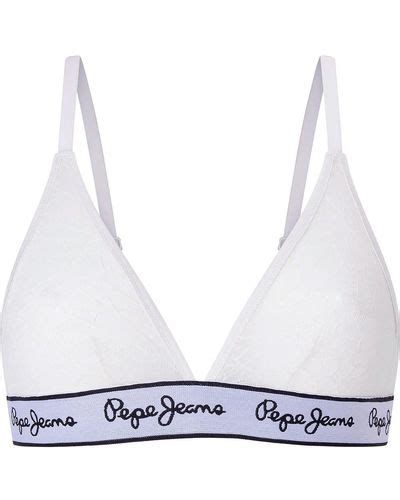 White Pepe Jeans Lingerie For Women Lyst