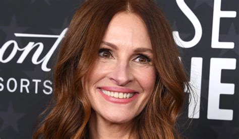 Zien Julia Roberts Trapt De Lente Af Met Een Pony