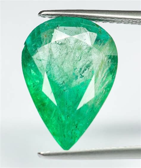 No Reserve Green Zambian Emerald Ct Catawiki