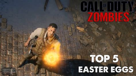 TOP 5: LOS MEJORES EASTER EGGS DE CALL OF DUTY ZOMBIES (SOLO TREYARCH) - YouTube