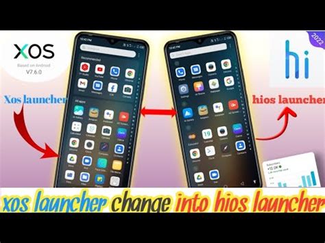 Infinix Xos Default Launcher Change Into Tecno Hios Launcher How To