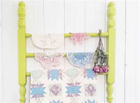 Diy Quilt Rack From Repurposed Parts Prodigal Pieces