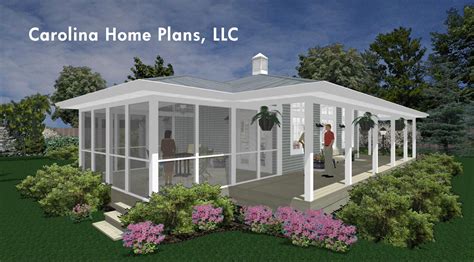 21+ Charming Style Small House Plan With Screened Porch