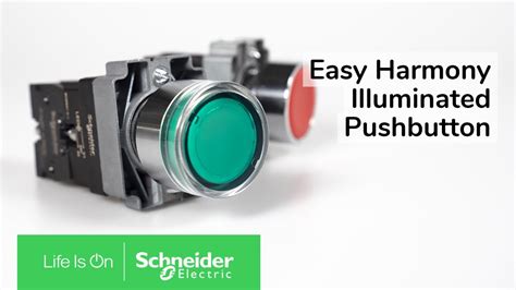 Illuminated Push Button Switch From Easy Harmony Schneider Electric