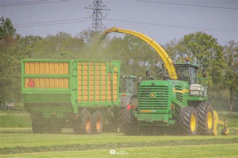 John Deere Gras Hakselen Met John Deere I Trekkerweb Nl