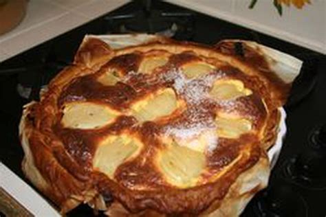 Tarte aux poires chocolat sur pâte feuilletée la recette facile