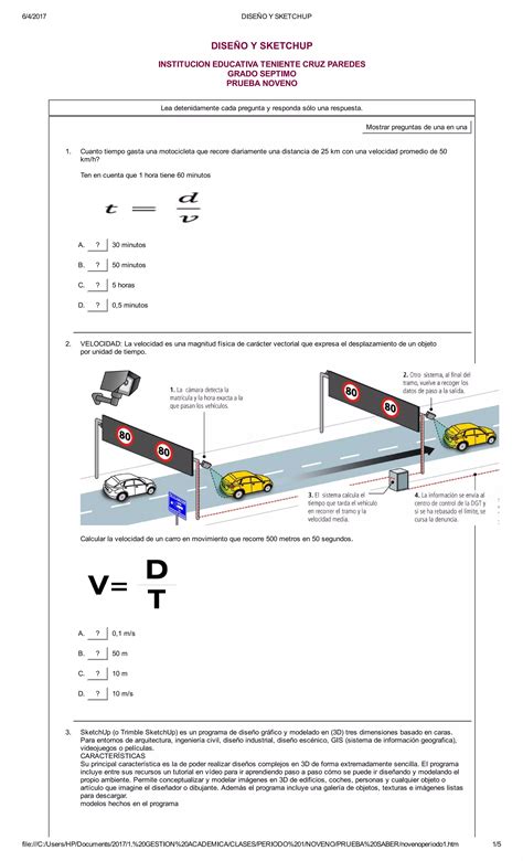 Prueba Tecnolog A Noveno Periodo Pdf Descarga Gratuita