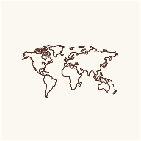 61 000 World Map Outline Illustration Pictures