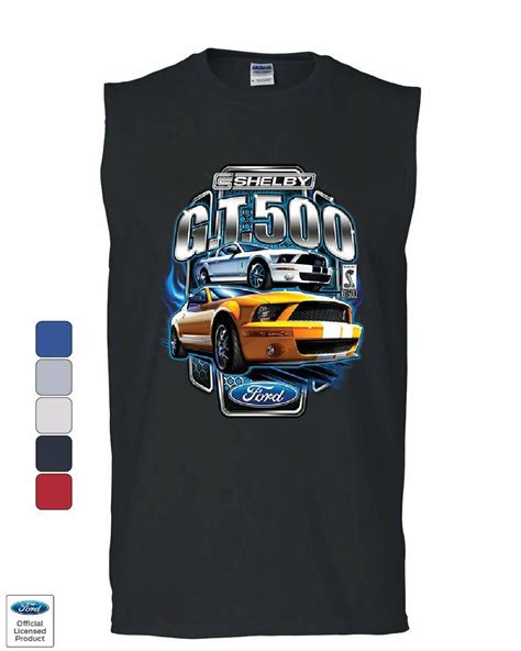 Shelby Gt Ford Performance Muscle Shirt Ford Mustang Cobra Racing