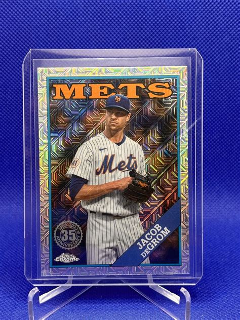 Topps Series Silver Pack Jacob Degrom T C New York Mets Ebay