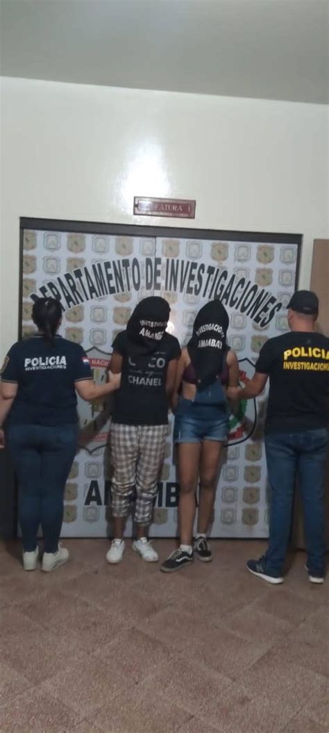 Aprehensión y recuperación de objetos robados en Amambay Policía Nacional