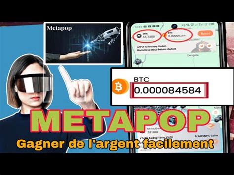 Metapop Comment Gagner Des Bitcoin Et Des Usdt Sans Investir Youtube