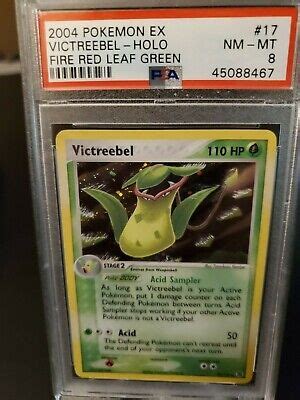 Psa Victreebel Ex Fire Red Leaf Green Holo Rare Pokemon Card