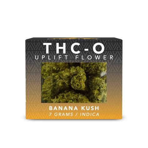 Banana Kush THC-O Flower 1/4oz - The Delta 8 Shop