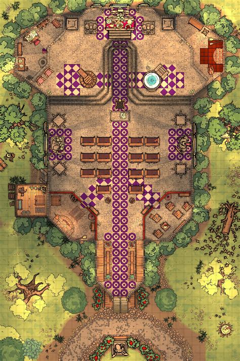 Made For My Strahd Campaign Behold The Church Of St Andrals R