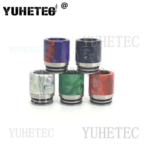 1pcs 810 Drip Tip Stainless Steel Resin For Tfv8 Tfv12 Tank Accessory