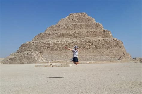 Giza Pyramids Sphinx Saqqara Dahshur Full Day PRIVATE Guided Tour