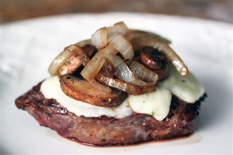 Grilled Sirloin Butt Steak With Herbed Goat Cheese Recipe