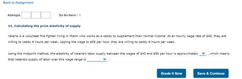 Solved Calculating The Price Elasticity Of Supply Chegg