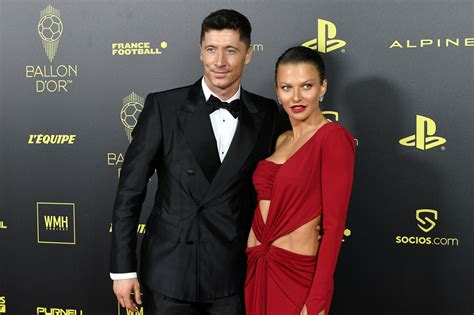 Gala Złotej Piłki 2022 Robert Lewandowski i Anna Lewandowska