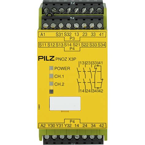 Pilz PNOZ X Pnoz X3P 24VDC 24vac 3N O 1N C 1so 777310 Kopen