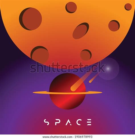 Space Logo Design Elements Planet Icons Stock Vector (Royalty Free ...