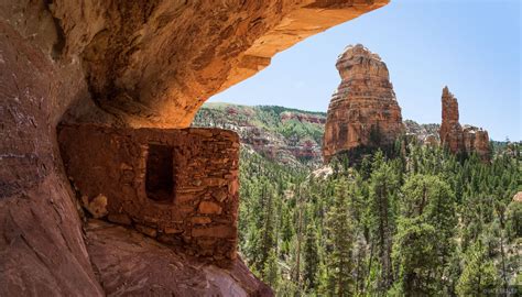 Hidden Cliff Dwelling Bears Ears National Monument Utah Mountain