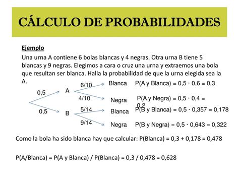 PPT CÁLCULO DE PROBABILIDADES PowerPoint Presentation free download