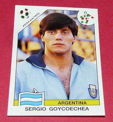 Goycoechea Argentina Italia Football Panini World Cup Story