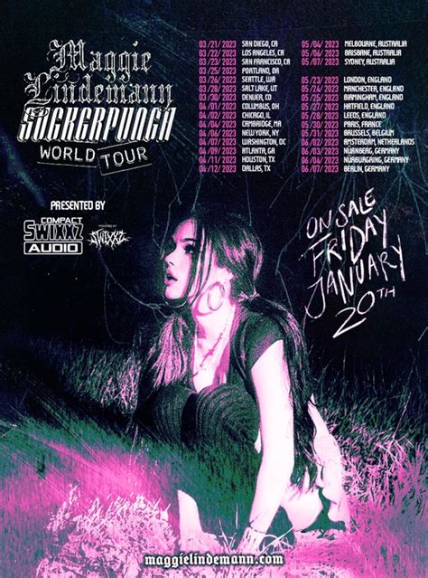 Maggie Lindemann Concerts And Live Tour Dates 2023 2024 Tickets Bandsintown