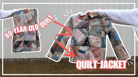 Diy Antique Quilt Jacket Tutorial Patchwork Jacket Thriftflip