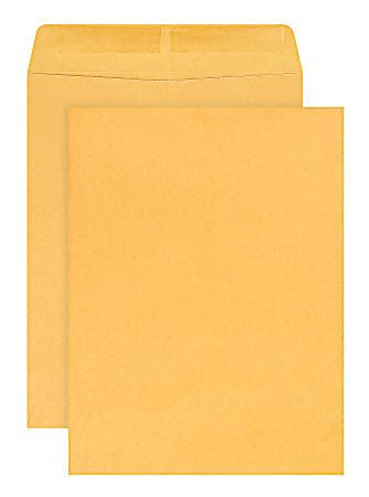 Office Depot Brand Manila Envelopes 10 X 13 Clasp Closure Brown Kraft