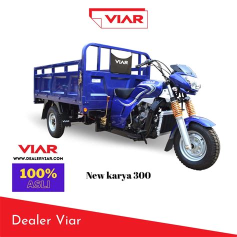 Jual Motor Roda Tiga Viar Type Karya 300cc Shopee Indonesia