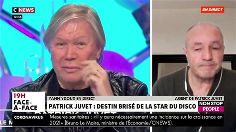 Regardez L Agent De Patrick Juvet Qui Explique Ce Matin Dans Morandini