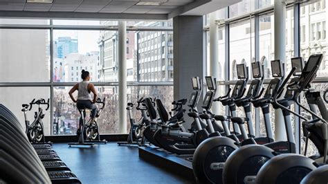 San Francisco Hotel Gym With Pool Equinox Fitness Four Seasons