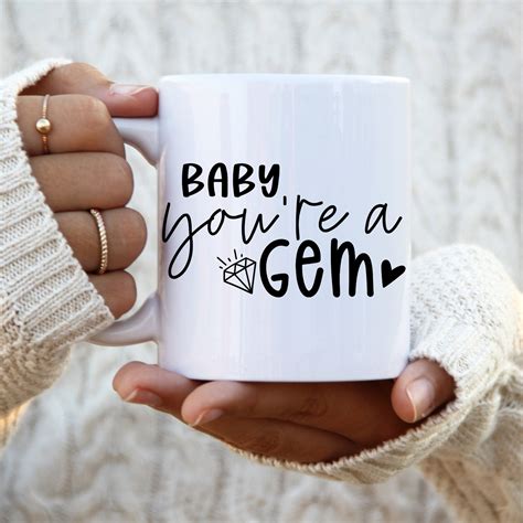 Baby Youre A Gem Svg Inspirational Quote Svg You Are Etsy