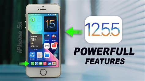 Ios 12 5 5 Powerfull Features On Iphone 5s Ios 12 5 5 New Features On