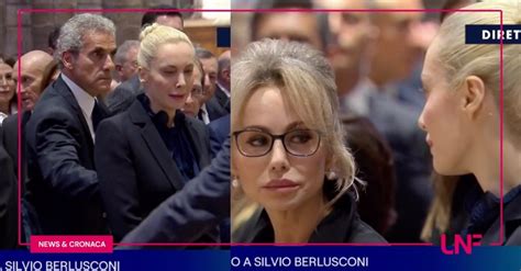 Le Lacrime Di Marta Fascina Che Cerca Lo Sguardo Di Marina Berlusconi