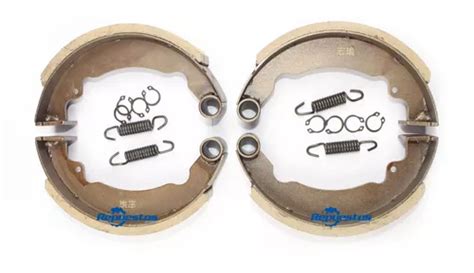 Balatas Traseras Para Motocarro 2 Pares 16cm Meses sin interés